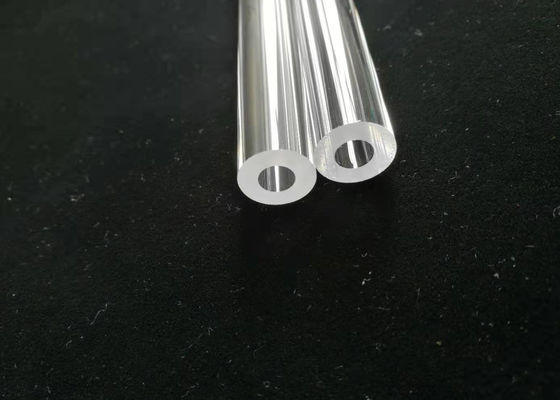 Trung Quốc Ống thạch anh trong suốt / trong suốt với độ dày thành dày 3 mm nhà cung cấp