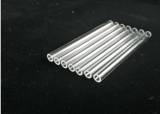Trung Quốc Ống thủy tinh thạch anh hợp nhất OD OD Kết thúc ống thủy tinh Silica được đánh bóng nhà cung cấp