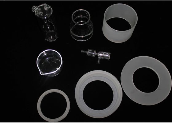 Trung Quốc Sản phẩm thủy tinh thạch anh tùy chỉnh / Chai kết tinh thạch anh cho phòng thí nghiệm nhà cung cấp