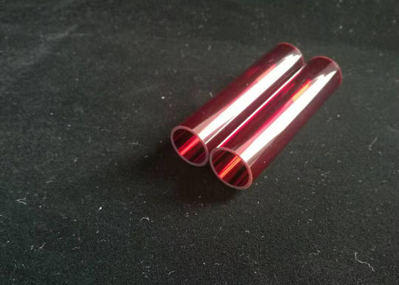 Ruby Quartz Glass Tube / Fuse Quartz Tube 19mm Loại đường kính ngoài nhà cung cấp