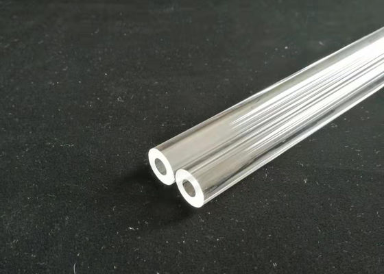 Ống thạch anh trong suốt / trong suốt với độ dày thành dày 3 mm nhà cung cấp