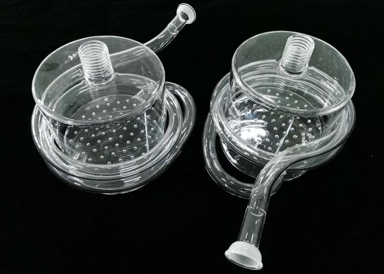 Lò phản ứng phòng thí nghiệm thủy tinh thạch anh loại hiệu suất hóa học cao với ống xoắn ốc nhà cung cấp