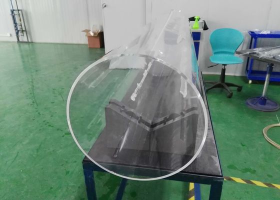Ống thủy tinh thạch anh công nghiệp năng lượng mặt trời với đường kính ngoài 330mm nhà cung cấp