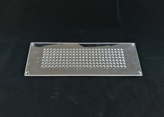 Tấm kính cửa sổ thạch anh quang rõ ràng có lỗ Loại tiêu chuẩn JGS2 nhà cung cấp