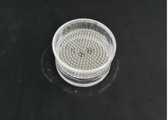 Các sản phẩm thủy tinh thạch anh mờ tùy chỉnh được hàn với một tấm lỗ nhà cung cấp