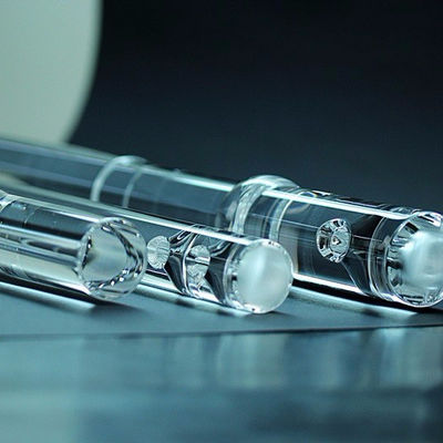 Thanh thạch anh trong suốt hợp nhất 1 - 83mm Đường kính ngoài tùy chọn nhà cung cấp
