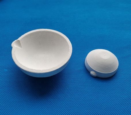 100 - 2500G Thạch anh thủy tinh Crucible / Silica gốm Crucible cho vàng / bạc nhà cung cấp