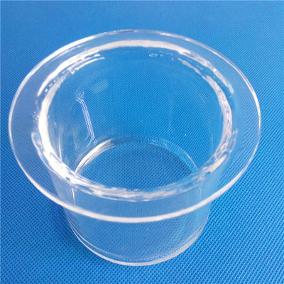 Mặt bích thạch anh có độ tinh khiết cao cho ống thủy tinh Silica nhà cung cấp