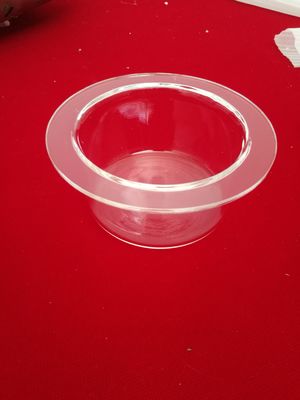 Dụng cụ phòng thí nghiệm thạch anh Cung cấp dụng cụ thủy tinh 99,995% SiO2 Hợp nhất phòng thí nghiệm thủy tinh thạch anh / Crucible có / không có mặt bích nhà cung cấp