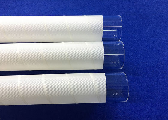 PECVD Hợp nhất ống thủy tinh thạch anh OD 30 mm với sợi 3M trắng được sử dụng trong công nghiệp năng lượng mặt trời Chịu nhiệt độ cao nhà cung cấp
