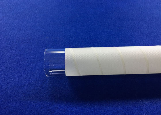 PECVD Hợp nhất ống thủy tinh thạch anh OD 30 mm với sợi 3M trắng được sử dụng trong công nghiệp năng lượng mặt trời Chịu nhiệt độ cao nhà cung cấp