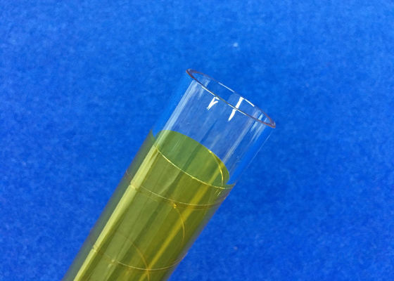 PECVD Hợp nhất ống thủy tinh thạch anh OD 30 mm được phủ bằng sợi 3M màu vàng được sử dụng trong ngành công nghiệp quang điện nhà cung cấp
